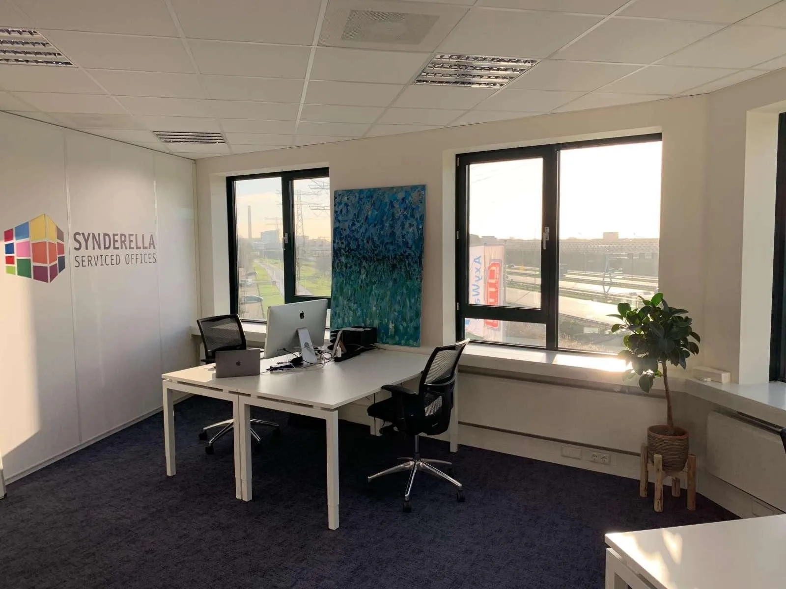 Synderella Utrecht Landmark, Privékantoor met 2 werkplekken, Utrecht