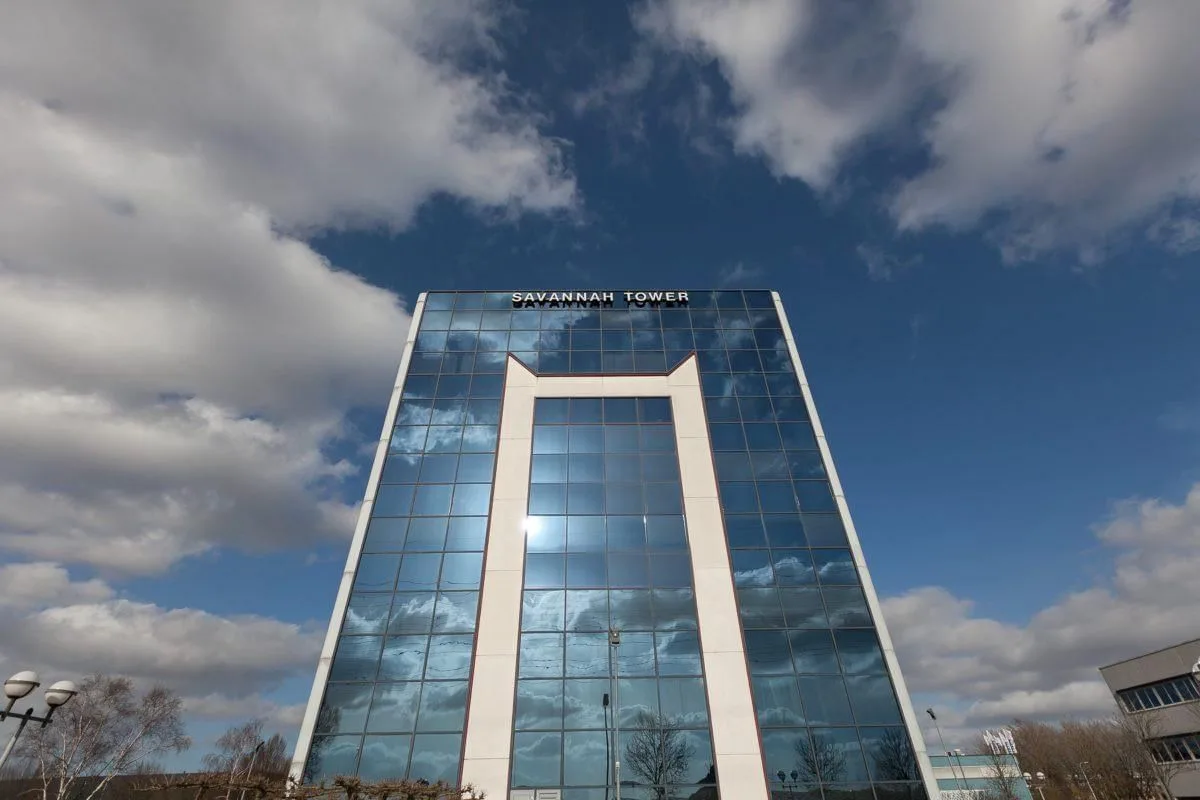 Synderella Utrecht Savannah Tower, Gevel van het gebouw, Utrecht