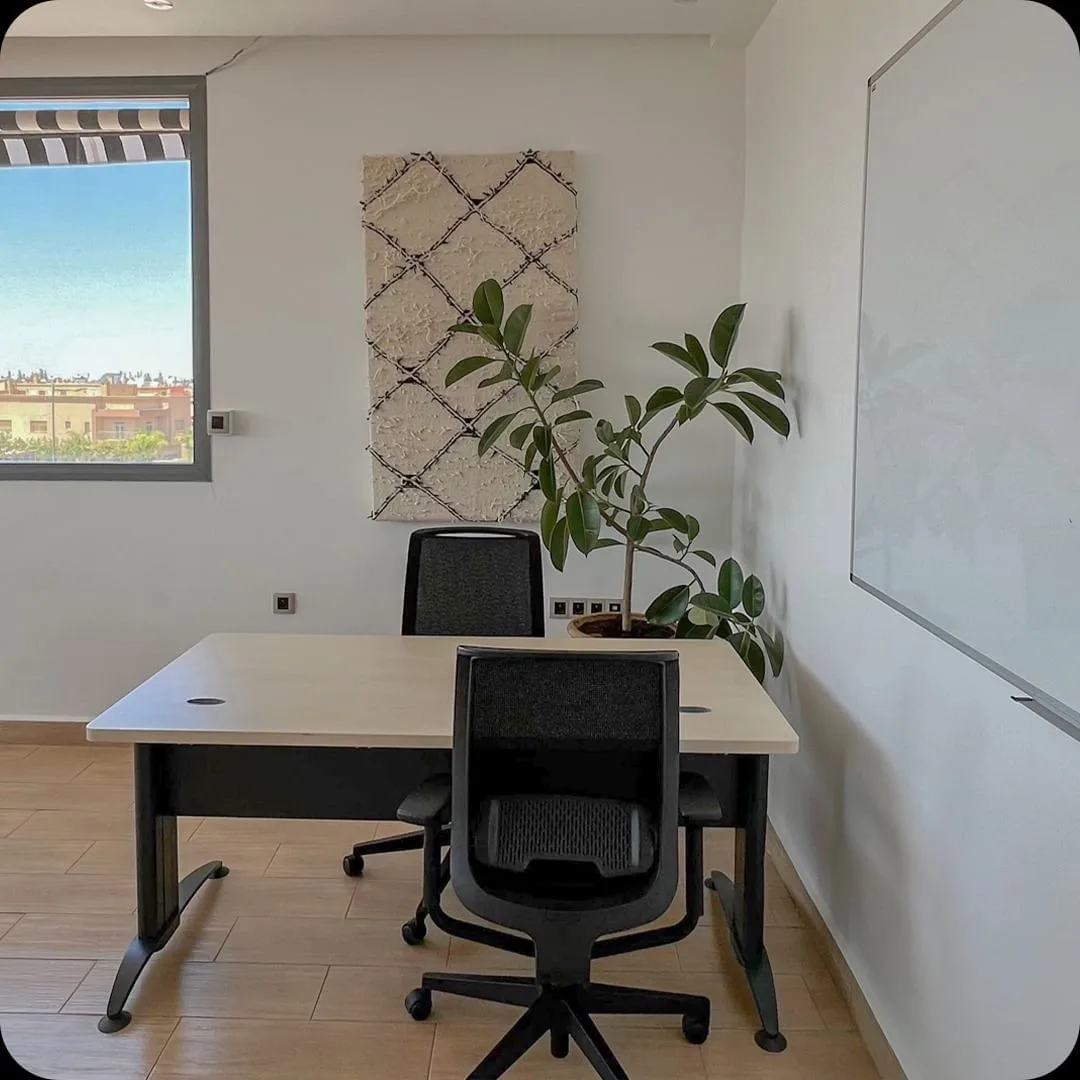 Targa Cowork Club, Private office, 2 desks, Marrakesh