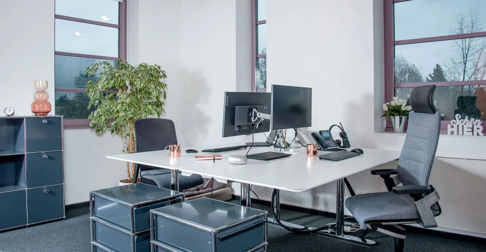 Taunus Büro, Privatbüro mit 2 Arbeitsplätzen, Bad Homburg vor der Höhe