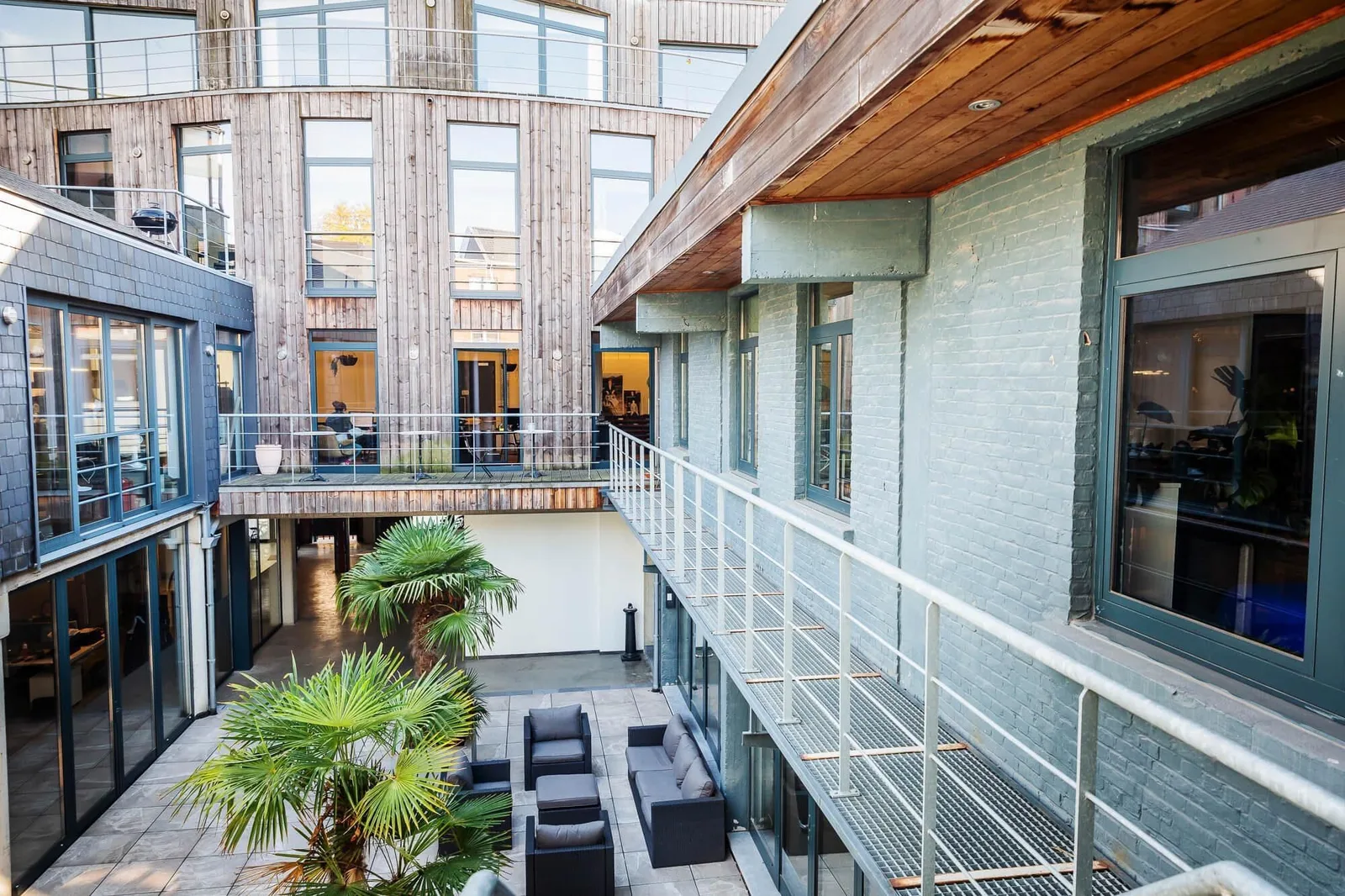 Taylor & Hubs - The Paint Factory, Terrasse et espace extérieur, Anvers
