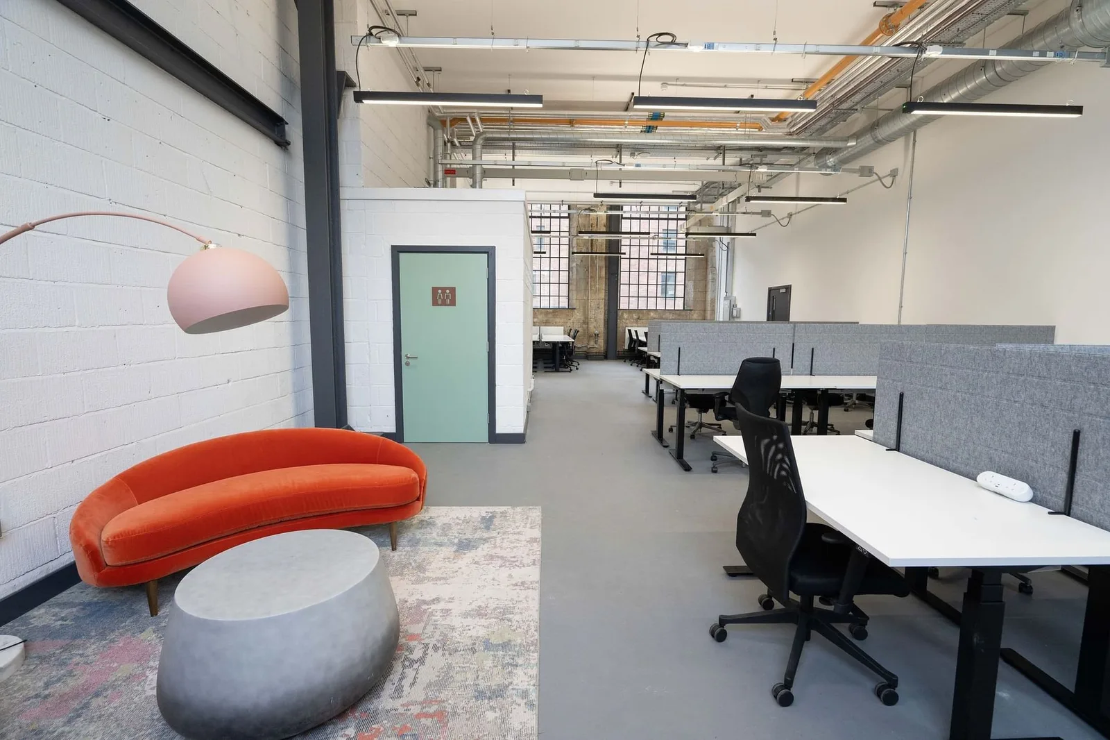Tcnuk - Newark Works, Open-plan office, Bath