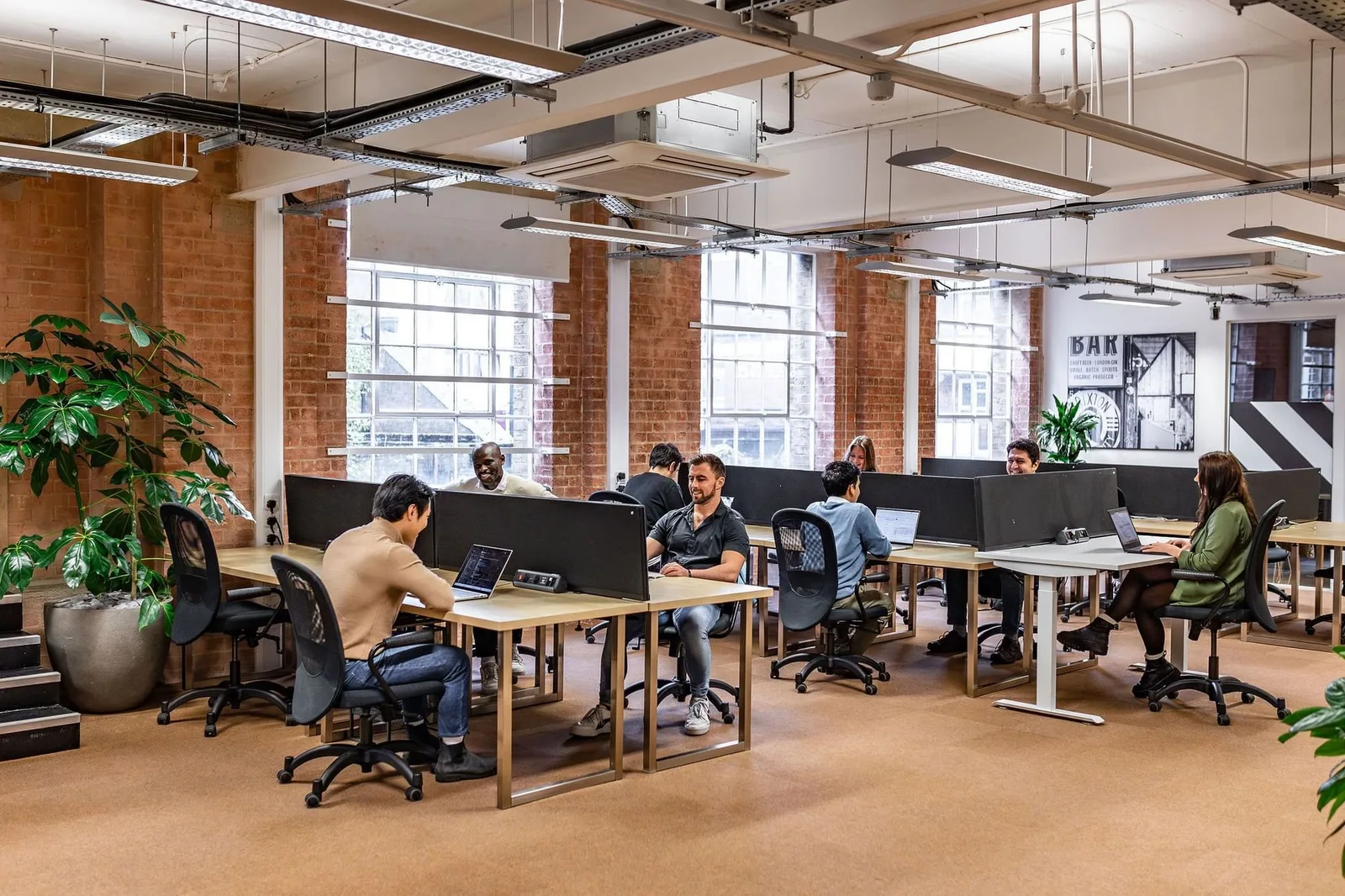 Tcnuk - Piano House, Open-plan office, London