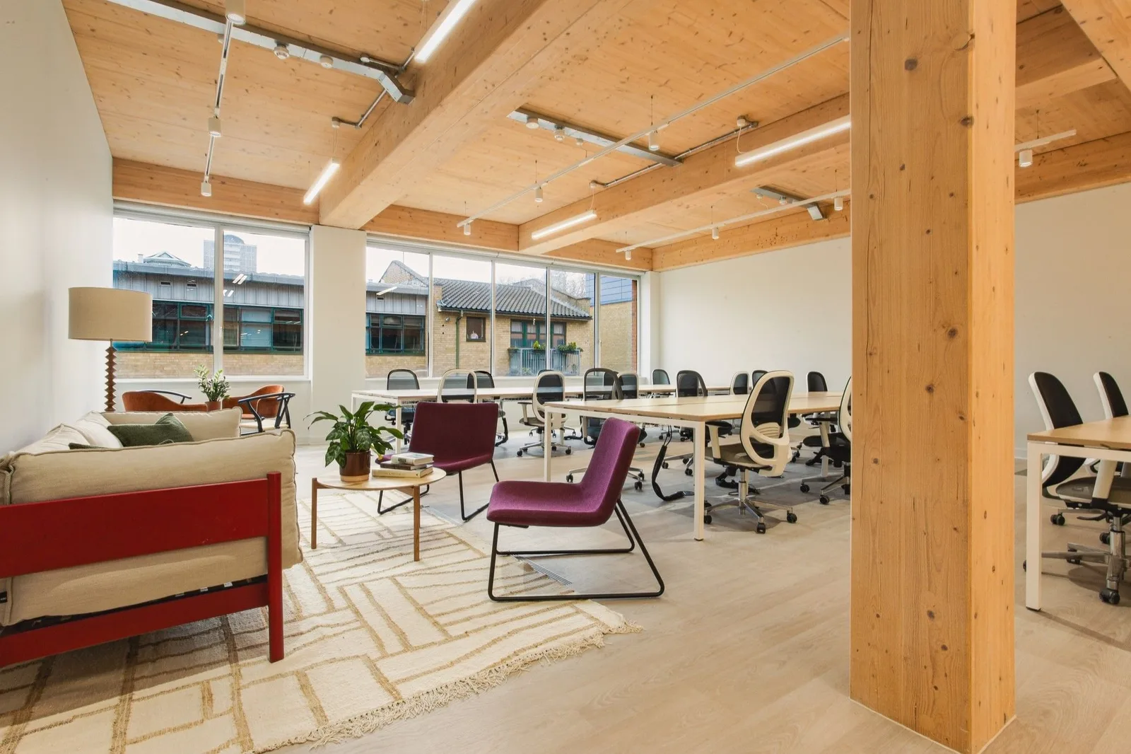 Techspace Goswell Road, Open-plan office, London