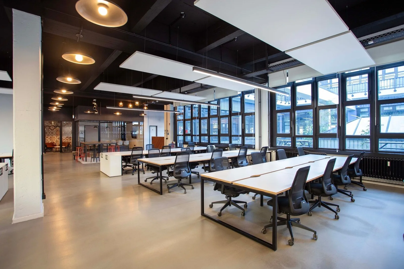 Techspace Kreuzberg, Großraumbüro, Berlin