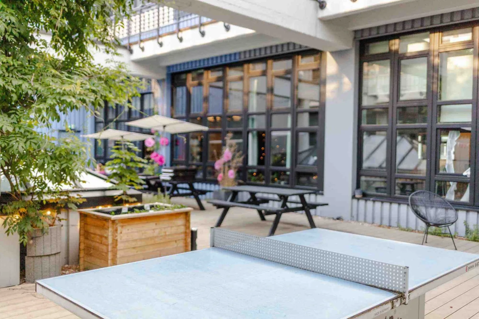 Techspace Kreuzberg, Terrasse und Außenbereich, Berlin