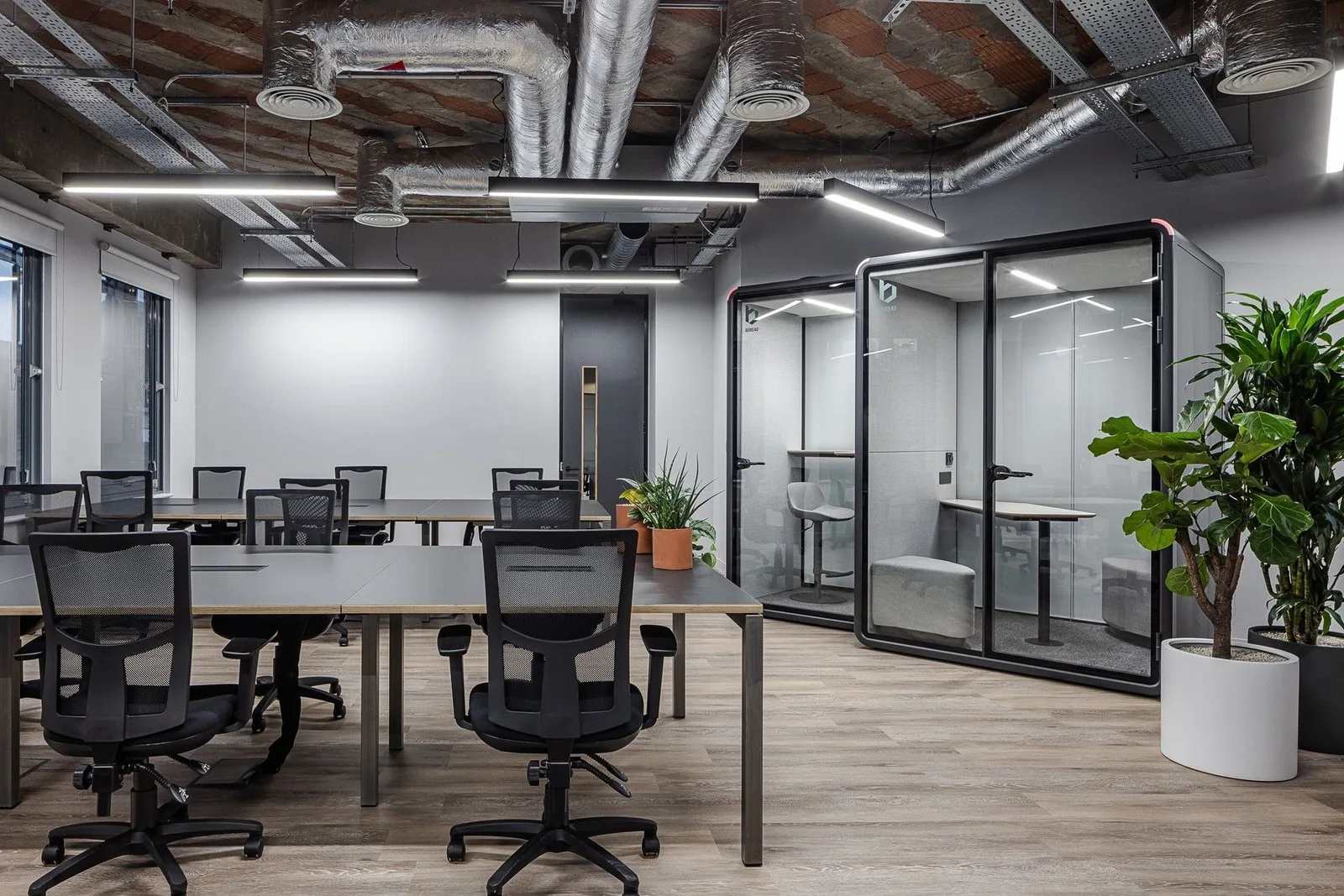 Techspace St Andrew Street, Open-plan office, London