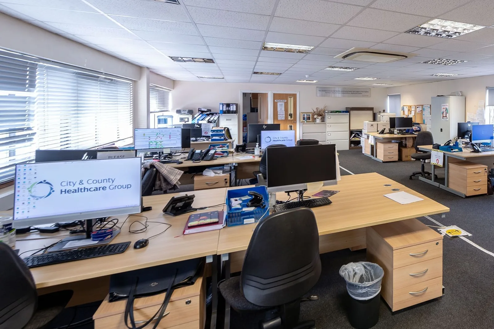 Texcel Developments, Open-plan office, Dartford