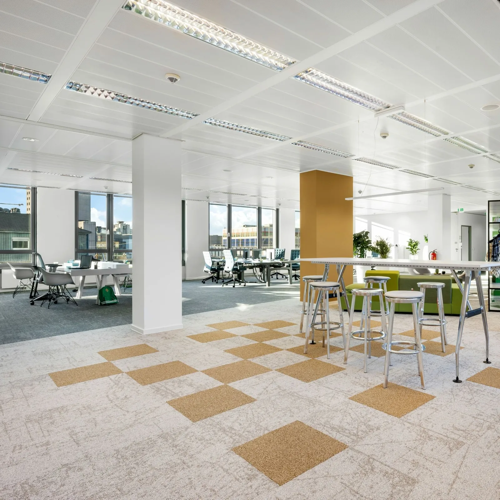 TH50 Coworking, Großraumbüro, Frankfurt am Main