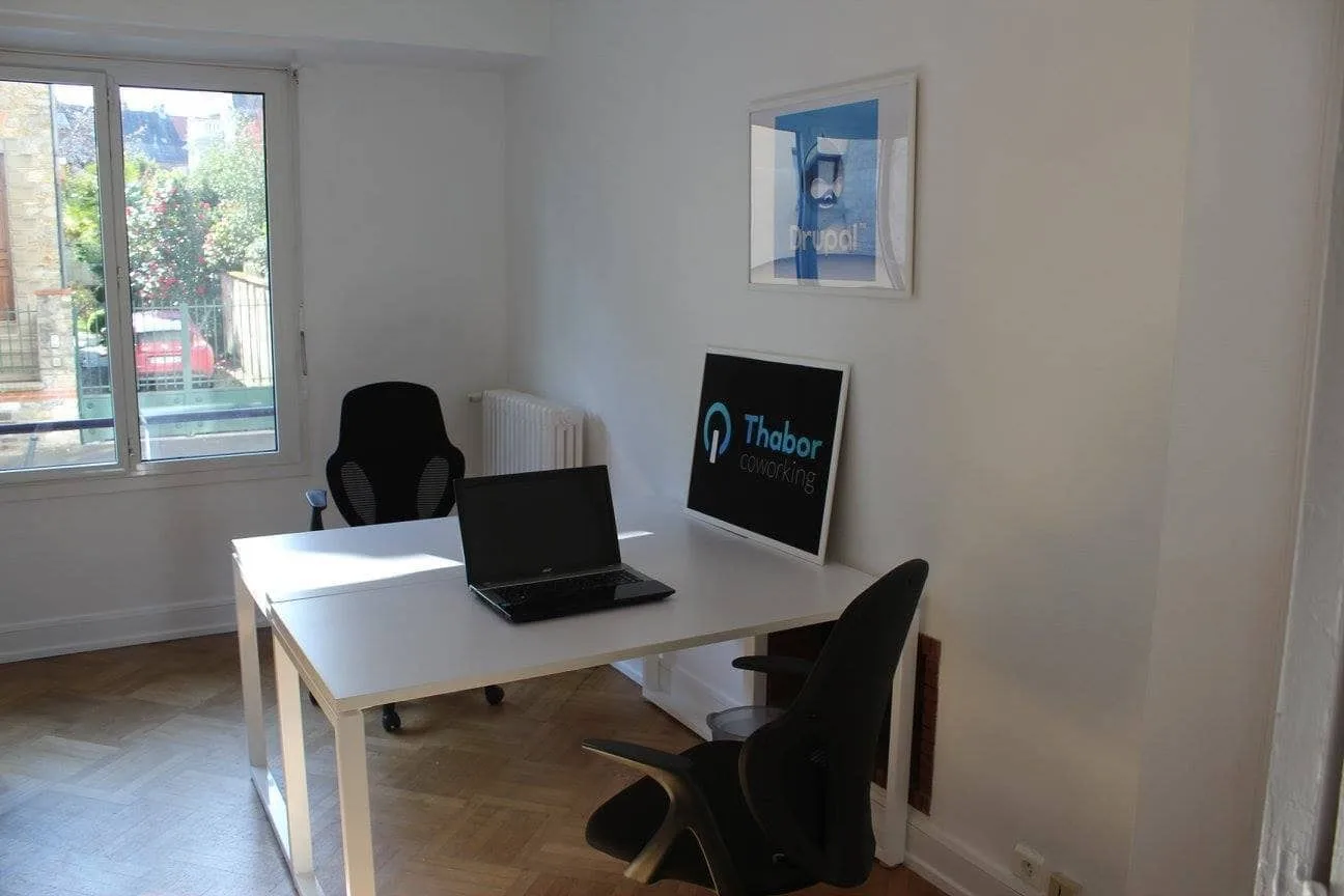 Thabor coworking, Privatbüro mit 2 Arbeitsplätzen, Rennes