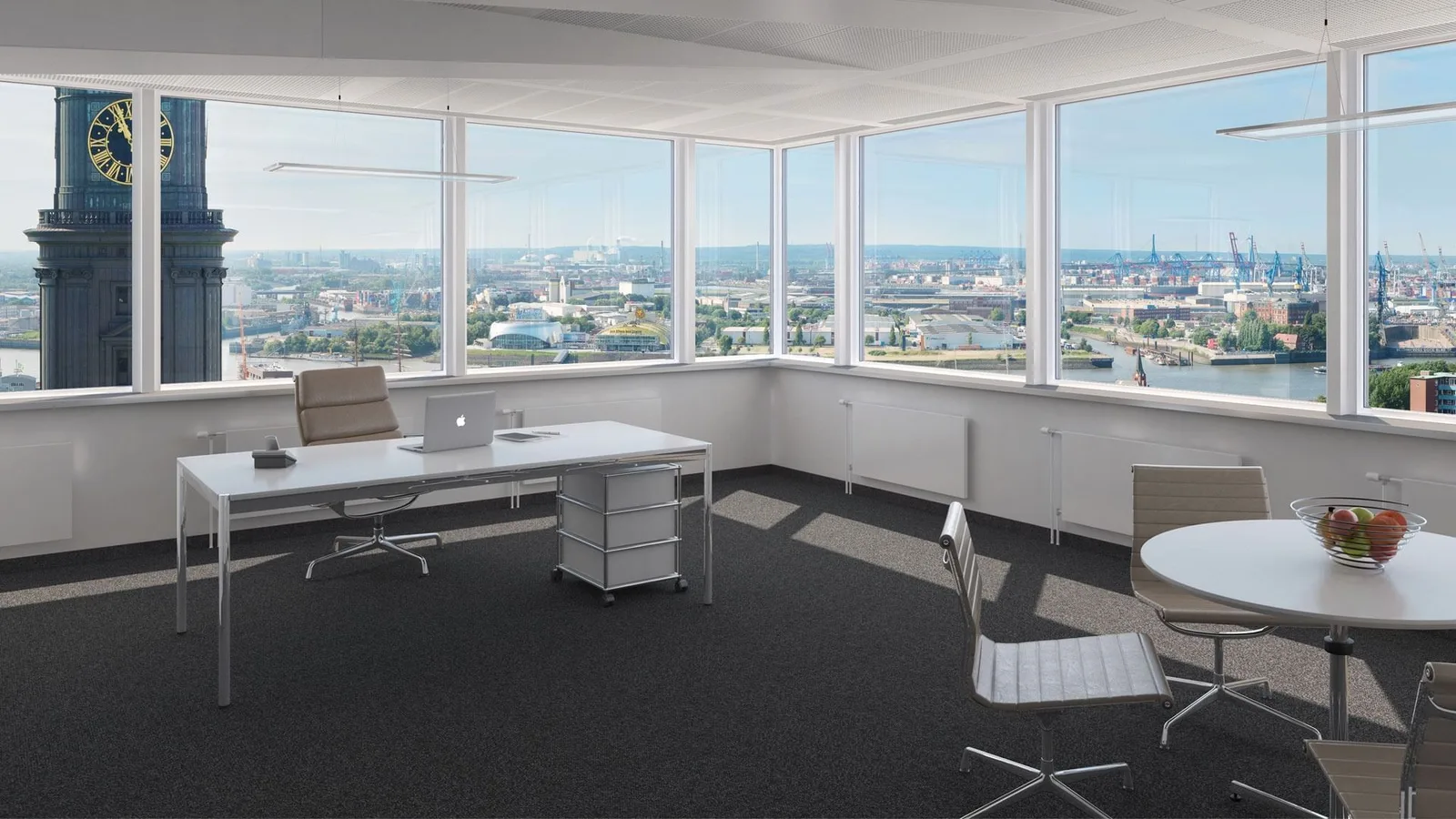 Tower am Michel, Privatbüro mit 1 Arbeitsplatz, Hamburg