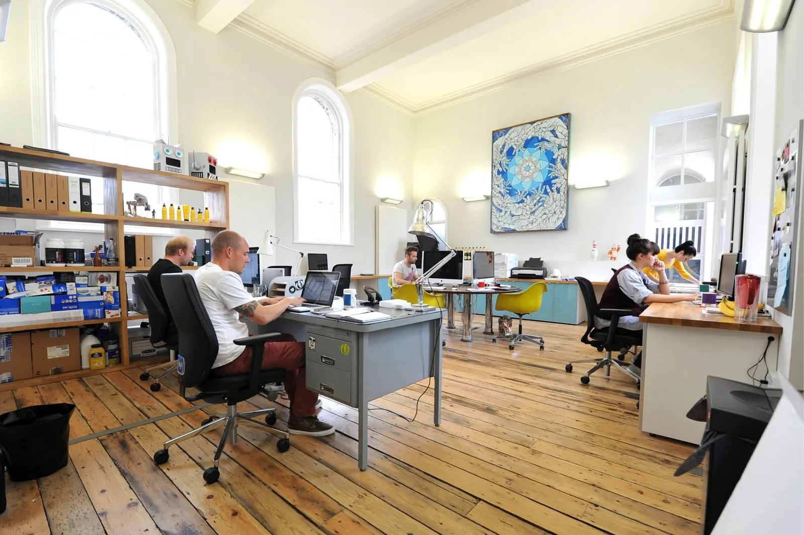 Tower Works Offices & Studios, Open-plan office, Leeds