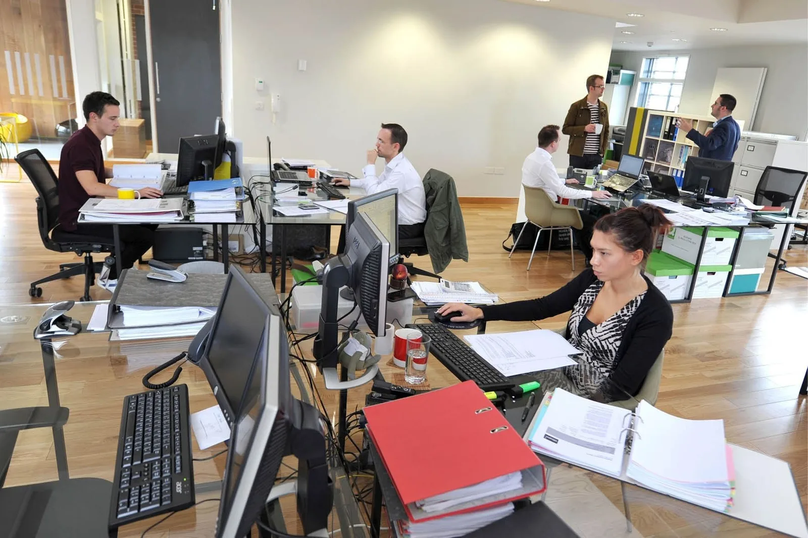 Tower Works Offices & Studios, Open-plan office, Leeds