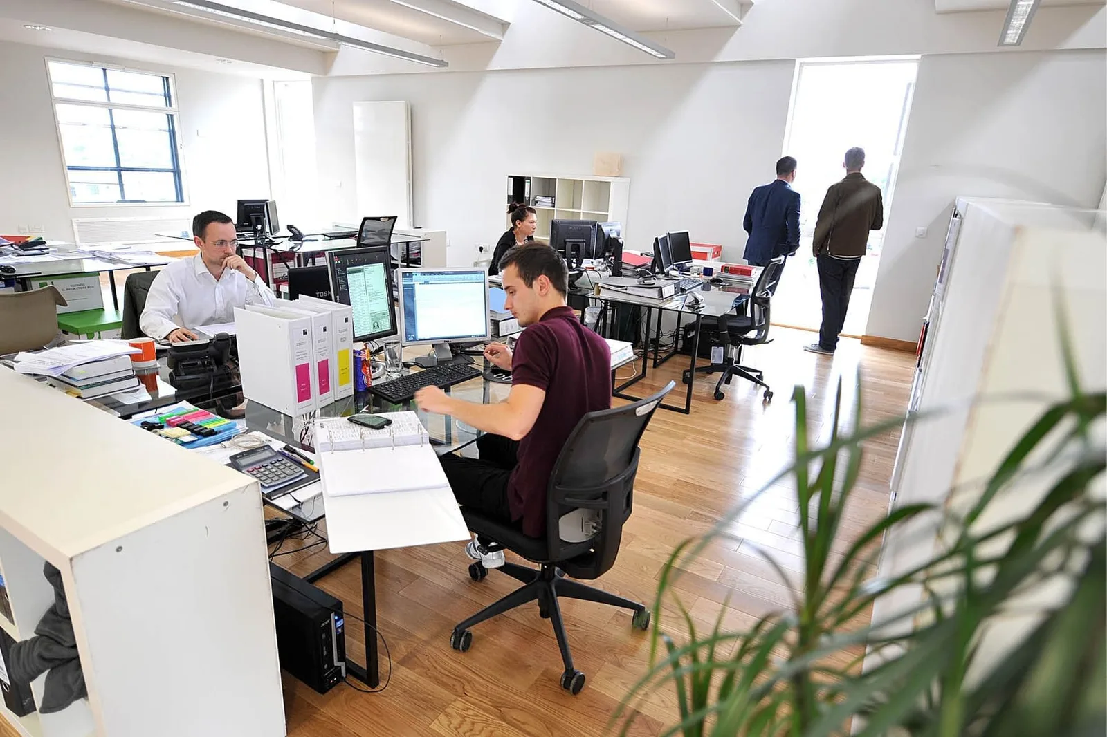 Tower Works Offices & Studios, Open-plan office, Leeds