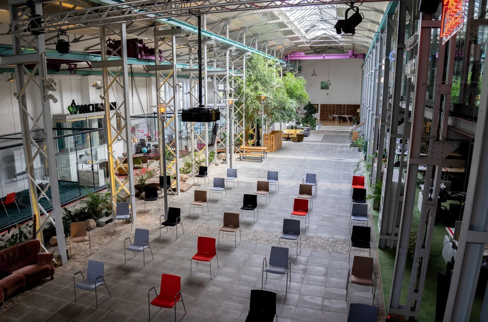 TRAFO Hub, Training room for 24 people, Braunschweig