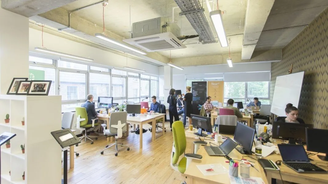 The Trampery Old Street, Open-plan office, London