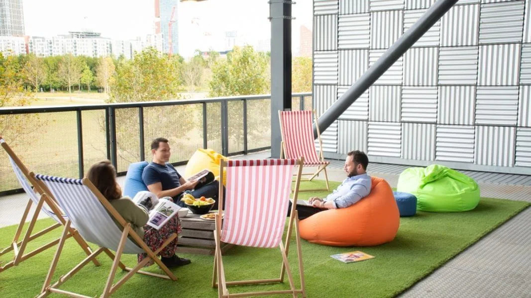 The Trampery On the Gantry, Terrace and outdoor space, London