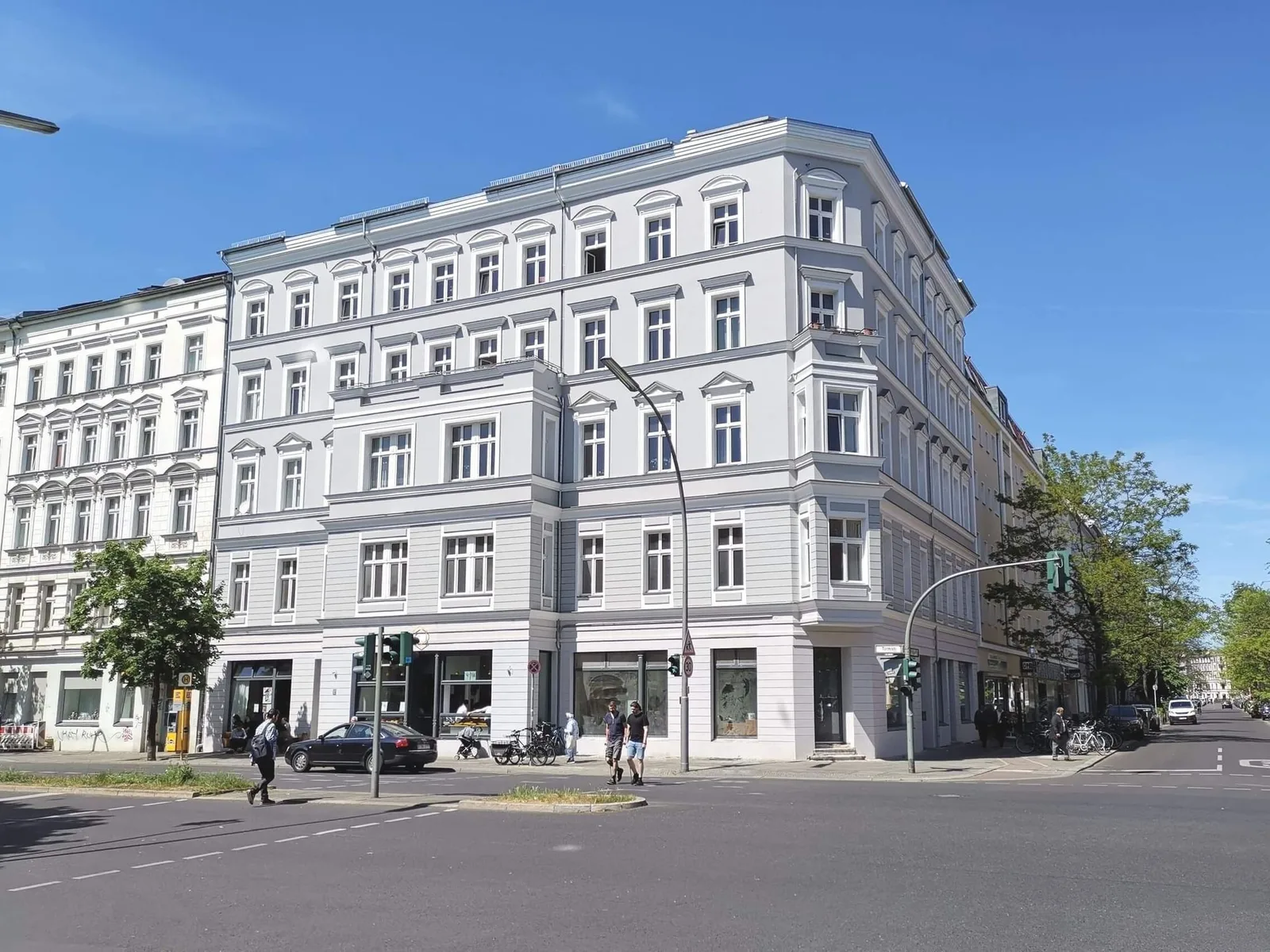 Treibende Kraft, Gebäudefassade, Berlin