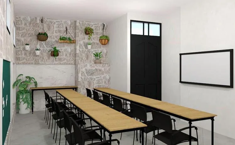 Tribu, Sala de formação para 9 pessoas, O Porriño
