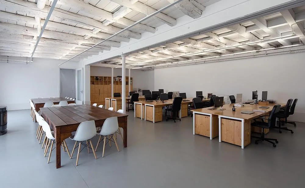 Typographia Cowork, Open-plan office, Porto