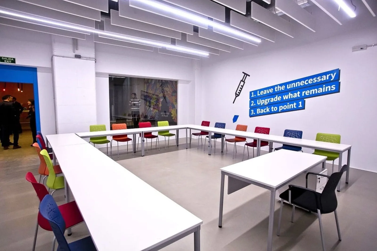 ULab Ideas Meeting Point, Sala de formación para 21 personas, Alacant