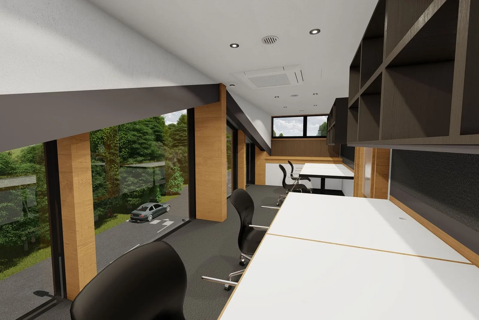 Urbanoid Workspace Oxford, Bureau privatif 3 postes, Oxford