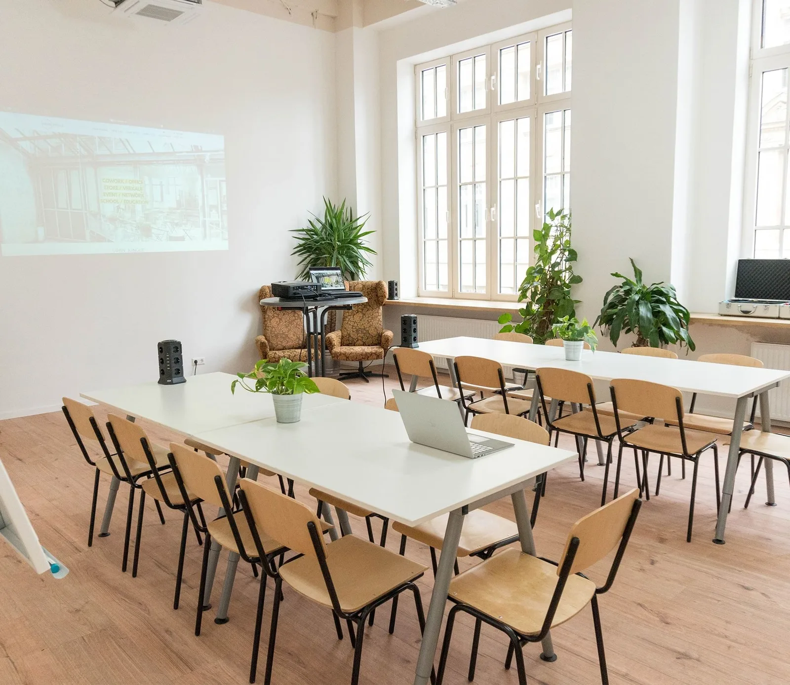 Urbn Jungle Leipzig, Training room for 16 people, Leipzig