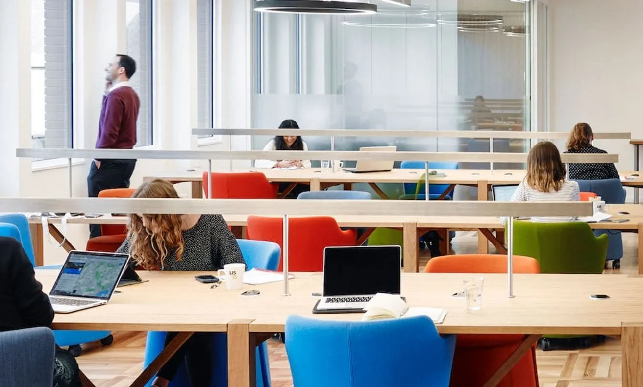 Us&Co Monument, Open-plan office, London