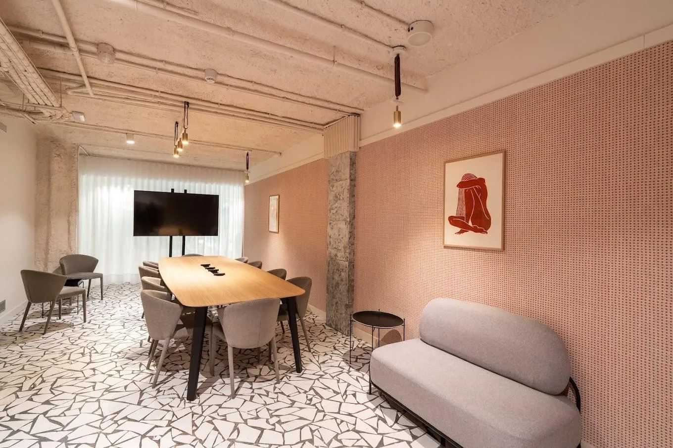 Utopicus Gal·La Placídia, Meeting room for 8 people, Barcelona