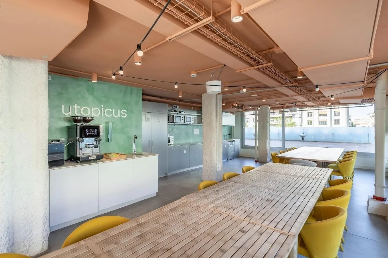 Utopicus Gal·La Placídia, Cafeteria, Barcelona
