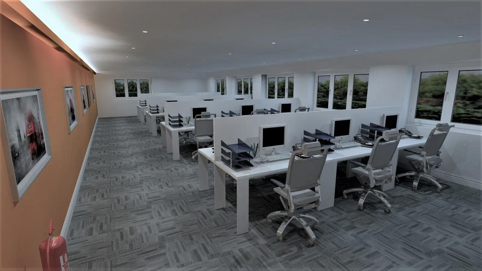 Verat Space, Open-plan office, Chorley