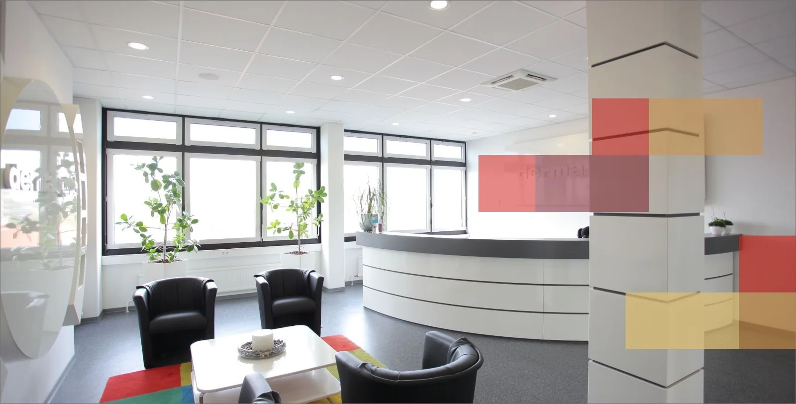 Vermietungsbüro W21, Reception, Düsseldorf