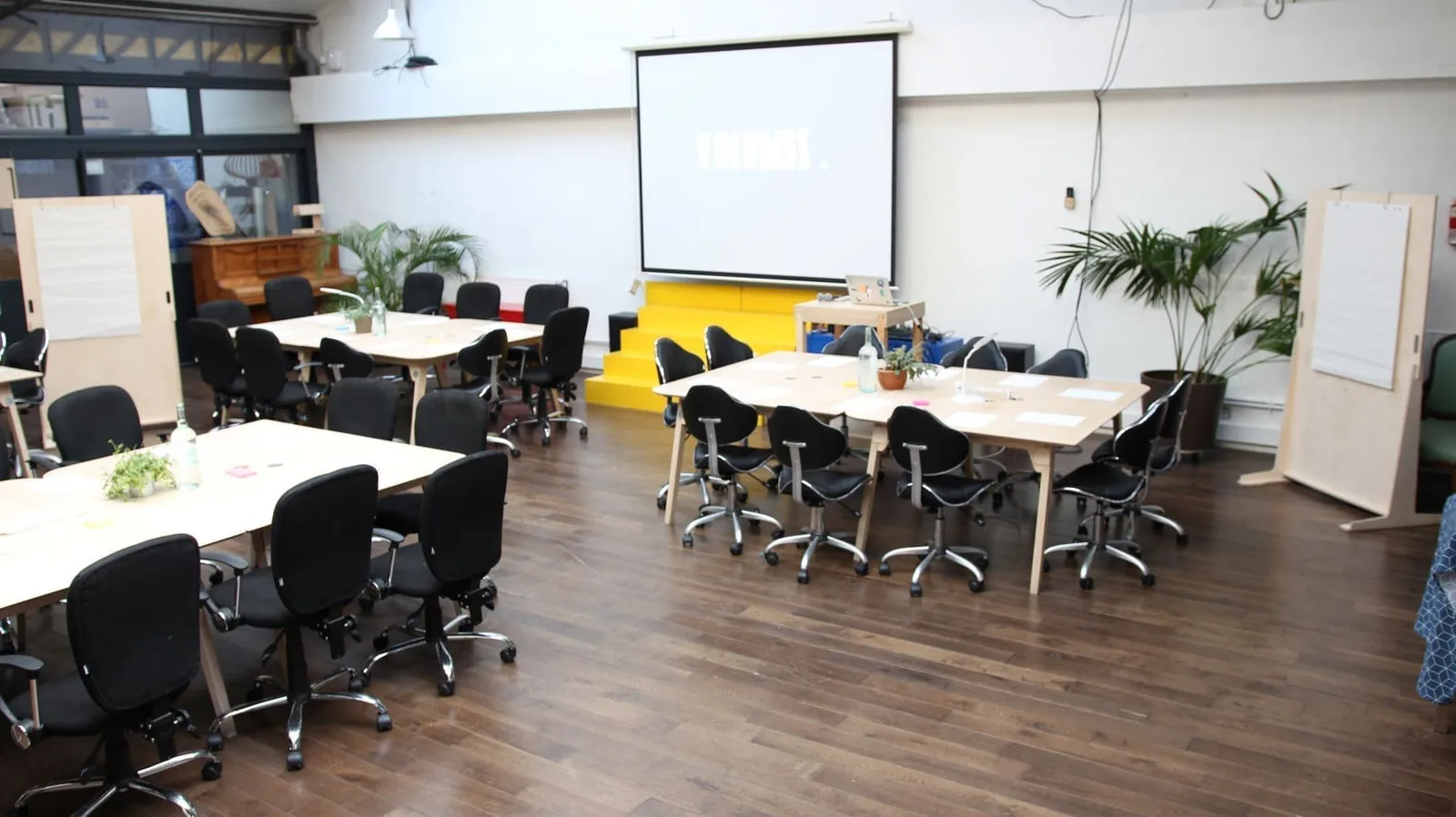 Volumes, Salle de formation 24 personnes, Paris 19e
