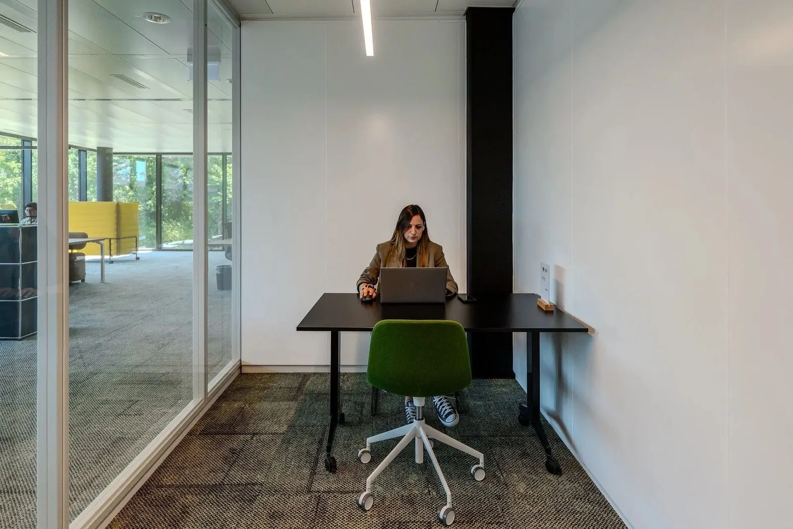 Walter Nyon, Private office, 1 desk, Eysins
