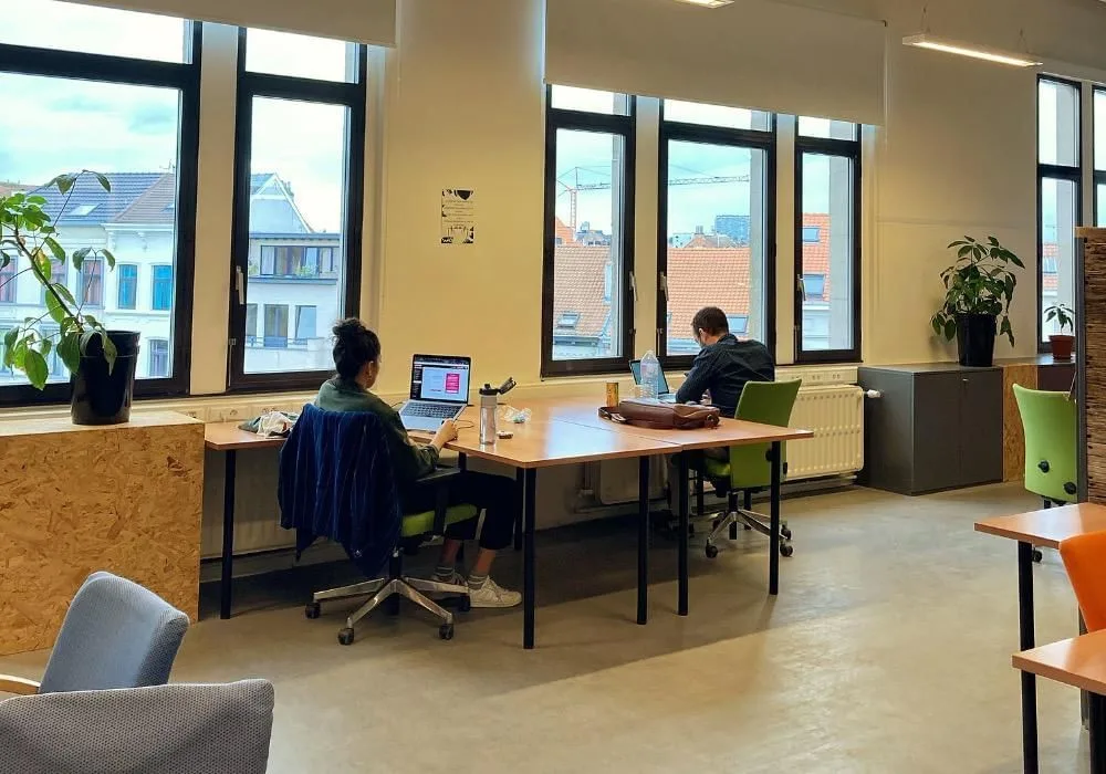WAO We Are Open Coworking, Open kantoorruimte, Etterbeek