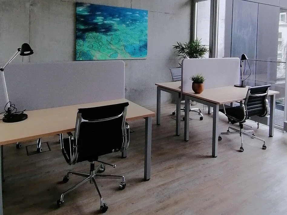 Watermark Coworking Münster-Hafen, Privatbüro mit 4 Arbeitsplätzen, Münster