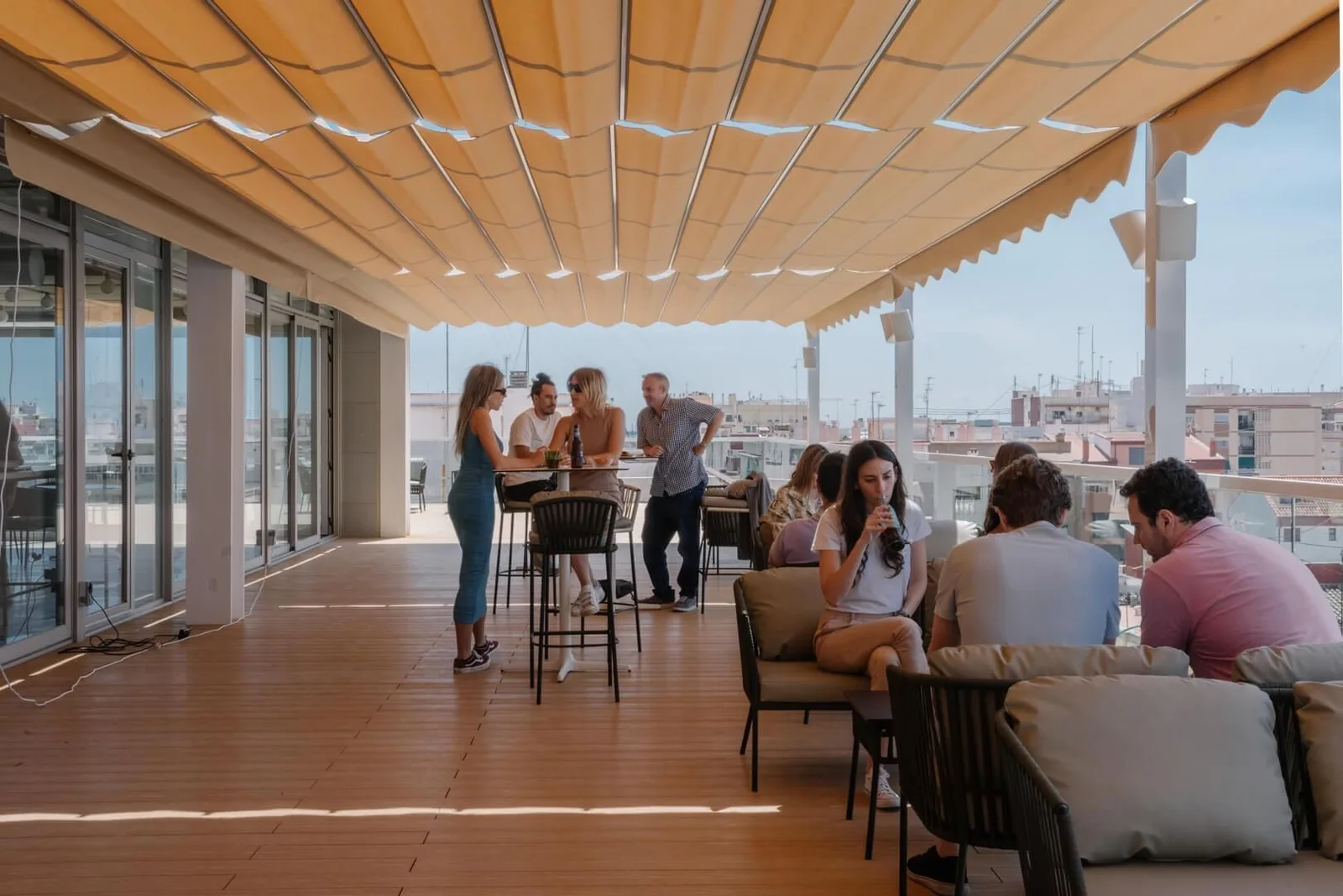 Wayco Cabanyal, Terrace and outdoor space, Valencia