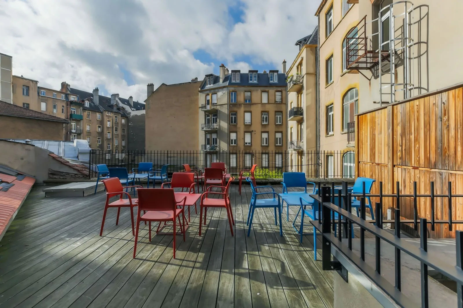 Weasy, Terrasse et espace extérieur, Metz
