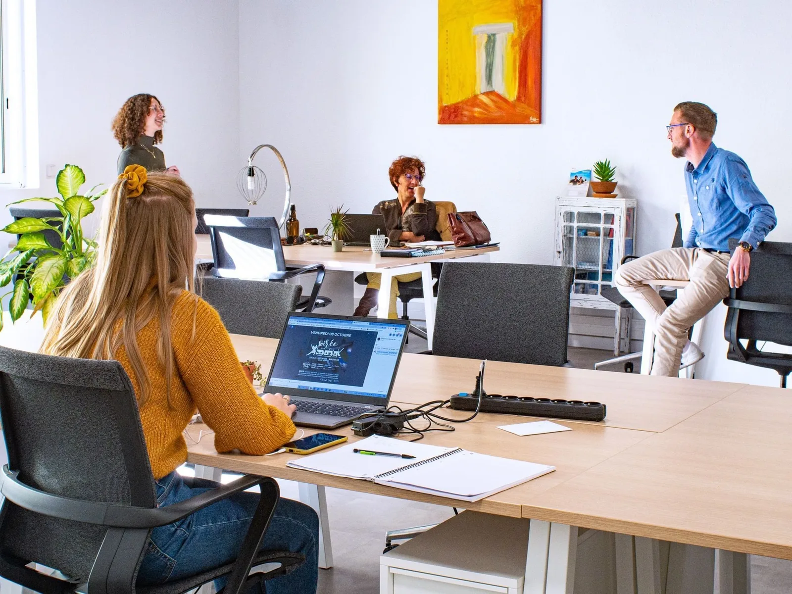 WeForge La Roche sur Yon Haras, Open-plan office, La Roche-sur-Yon