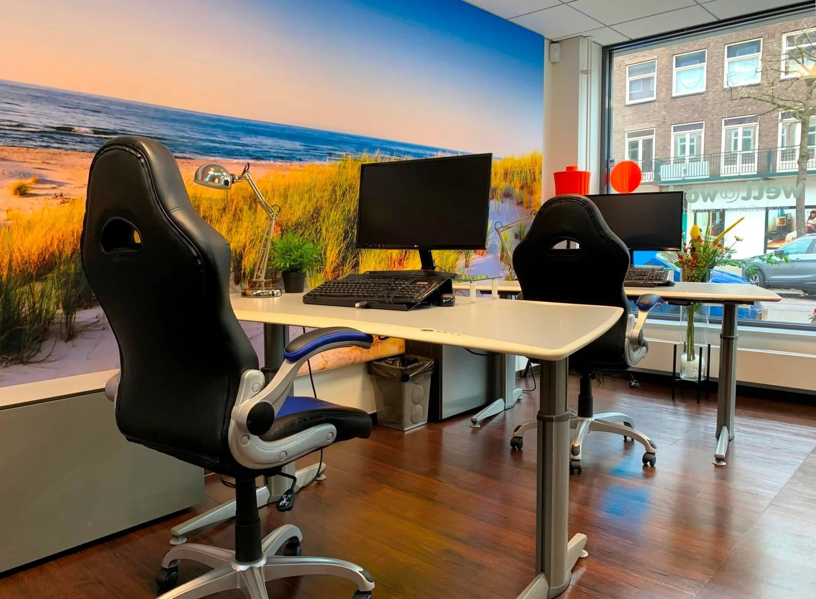 Well@Work Offices, Privékantoor met 2 werkplekken, Amsterdam