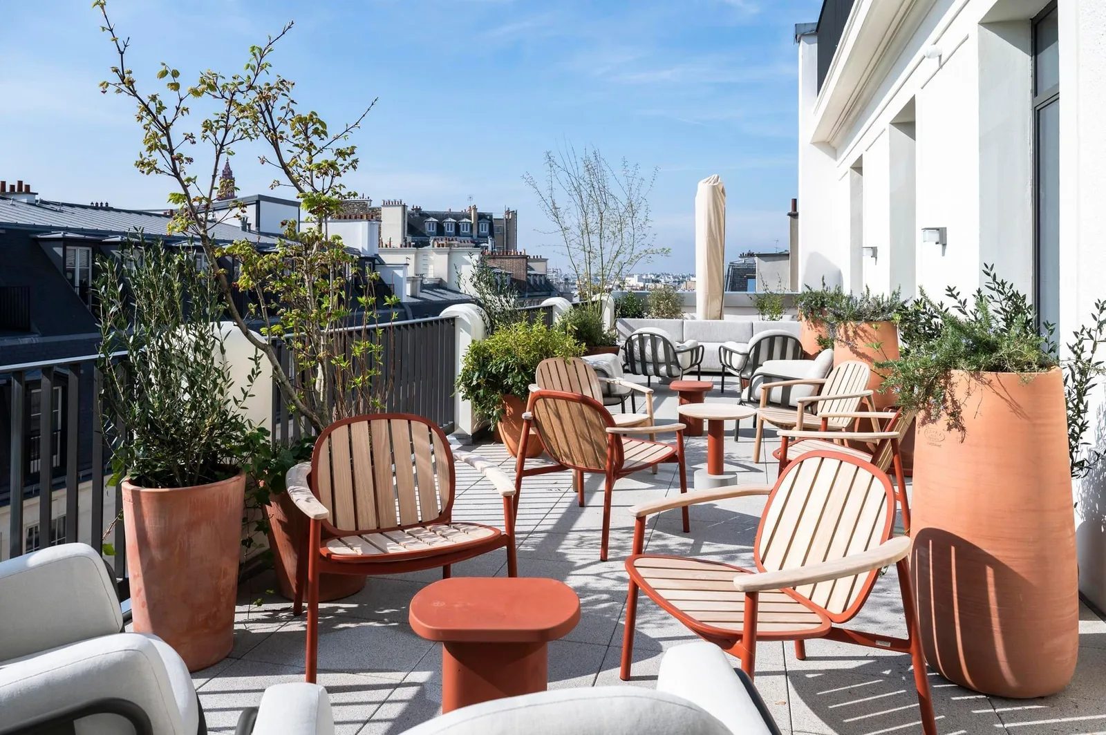 Wellio Saint-Lazare, Terrasse et espace extérieur, Paris 8e