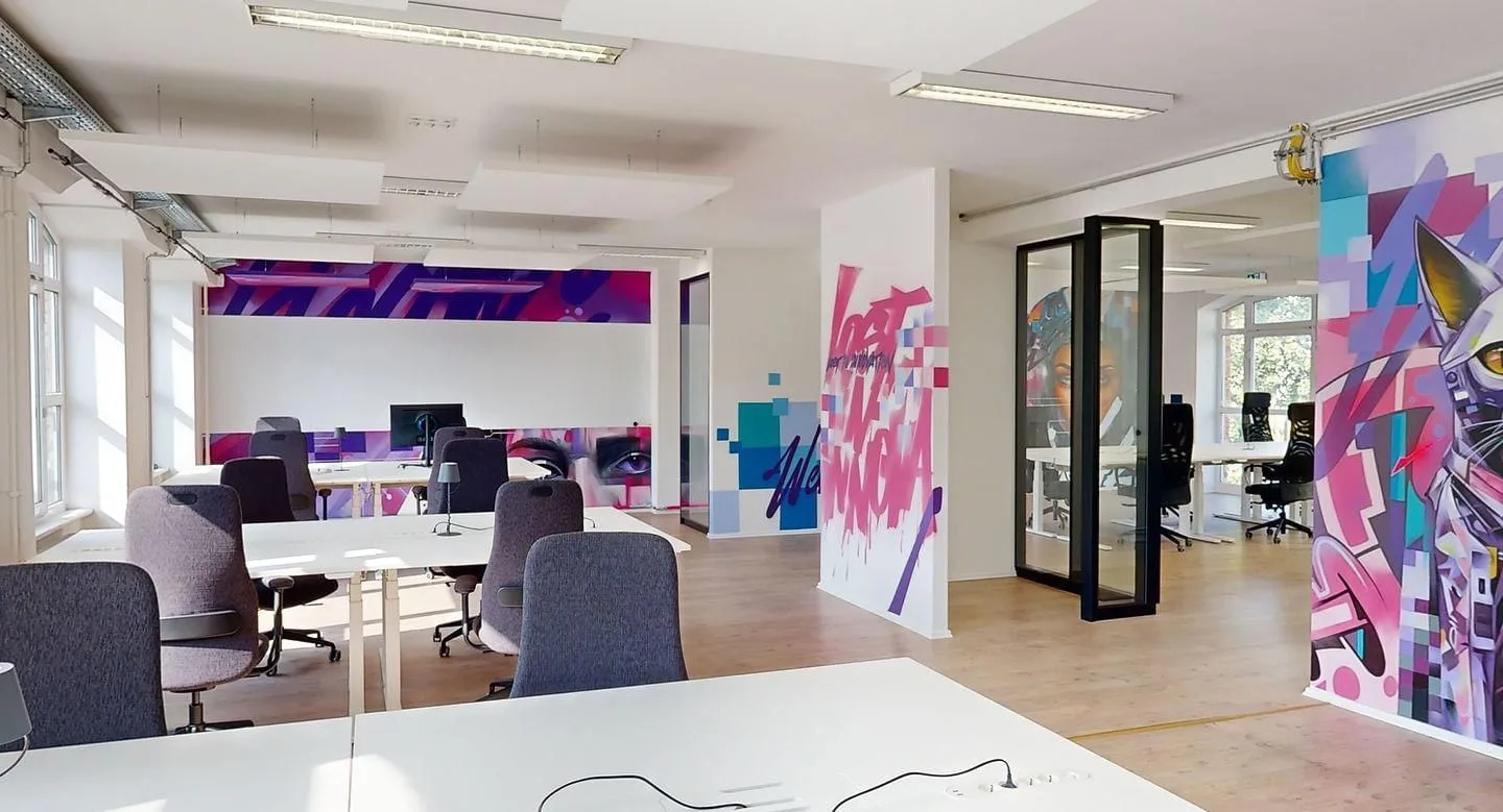 Werkhain, Open-plan office, Berlin