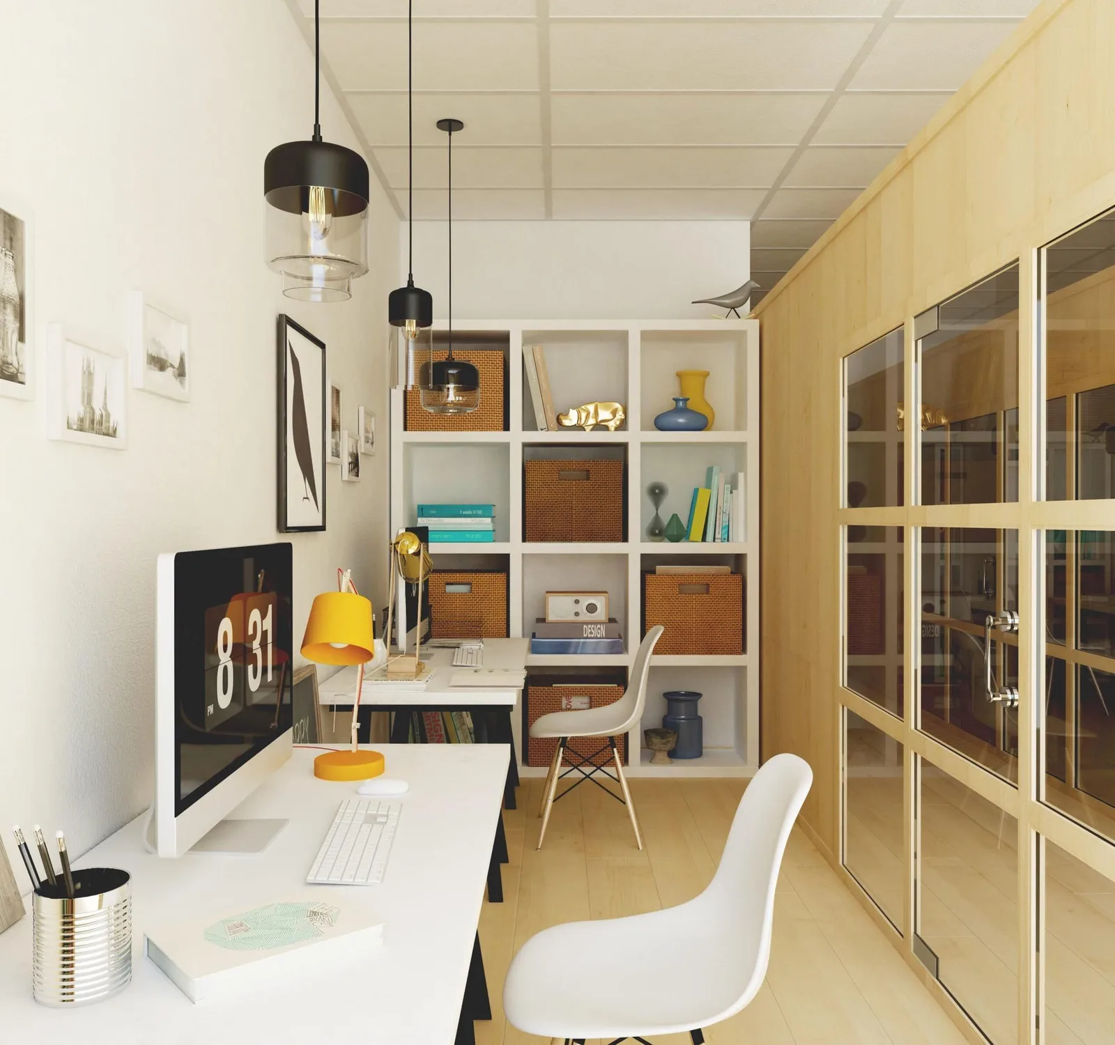 Werkplaats Maks, Private office, 2 desks, Kampen
