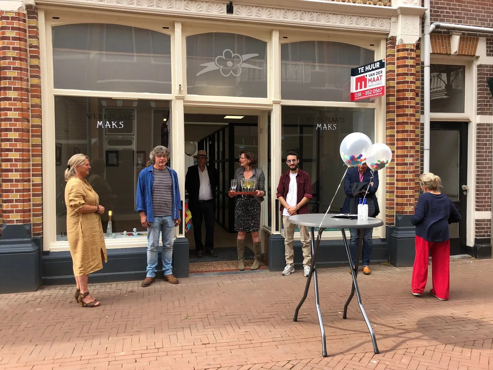 Werkplaats Maks, Building facade, Kampen