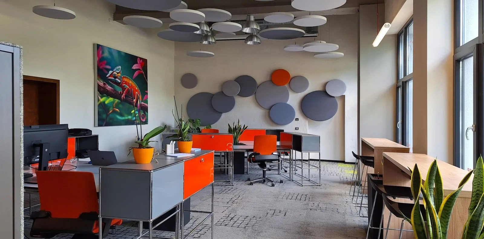 Werksverkauf CoWorking, Großraumbüro, Jena