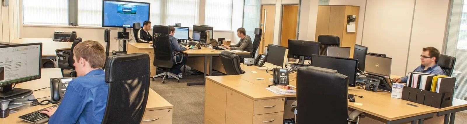 West Lancashire Investment Centre, Open-plan office, Skelmersdale