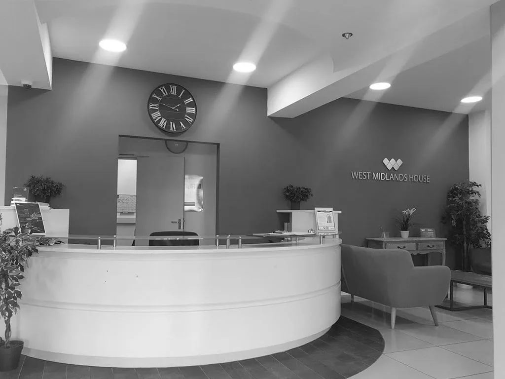 West Midlands House, Reception, Willenhall