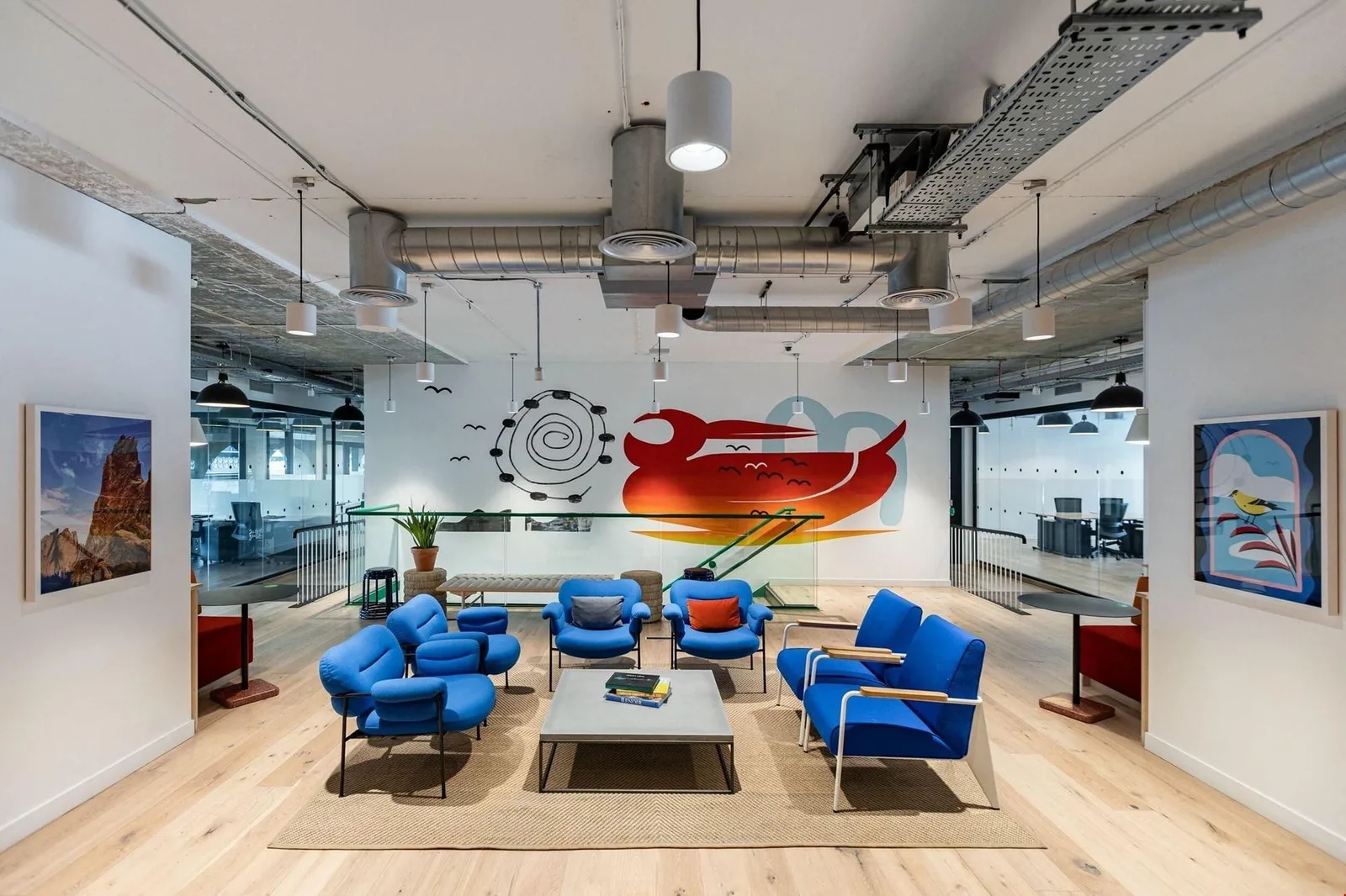 WeWork 1 St Katharine's Way, Lounge, London