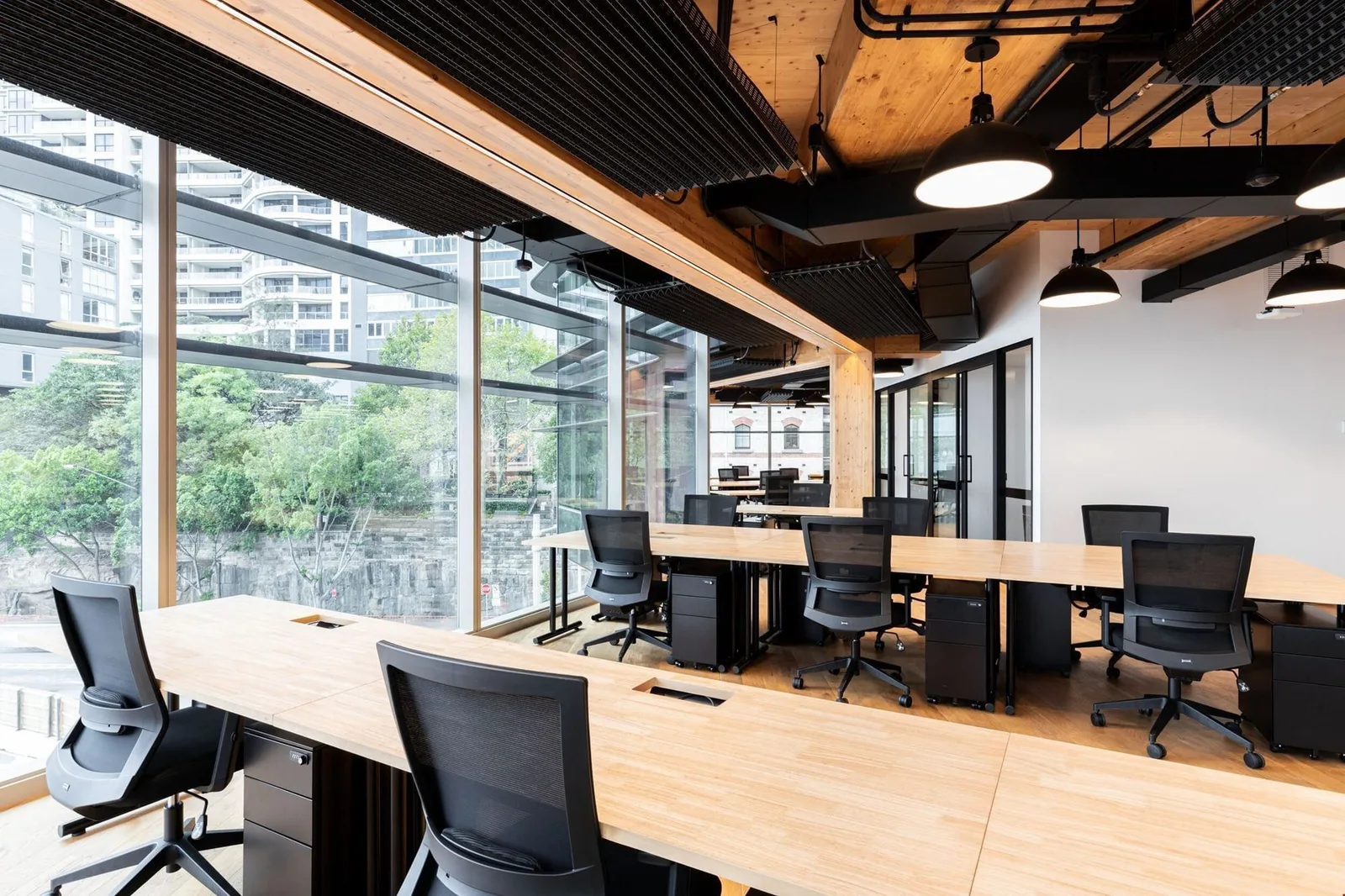 WeWork 1 Sussex St, Open-plan office, Barangaroo, NSW