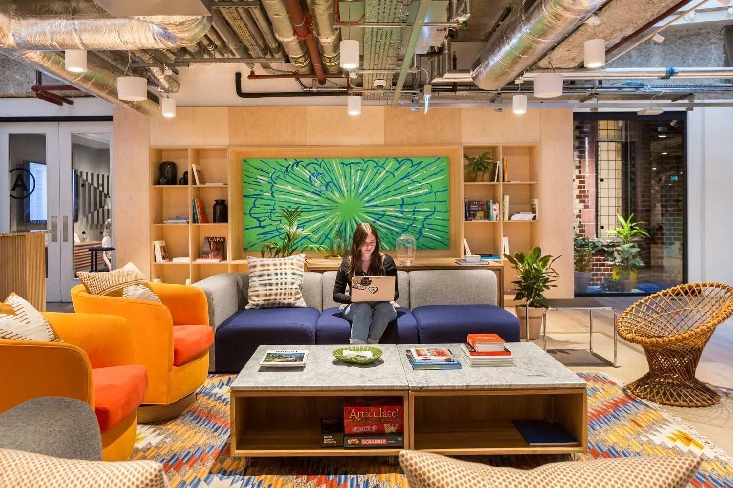 WeWork 1 Waterhouse Square, Lounge, London